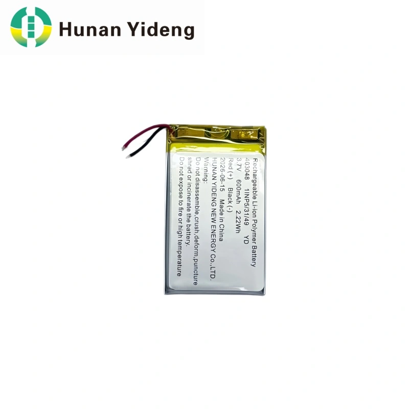 3.7V 450mAh 403048 Ultra Manipis na Lithium Polymer Battery Mini Lipo Cell 3.7V 450mAh 403048 Ultra Manipis na Lithium Polymer Battery Mini Lipo Cell