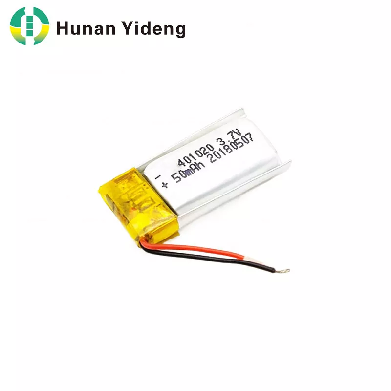 401020 3.7v 500mAh Lithium Polymer Batter