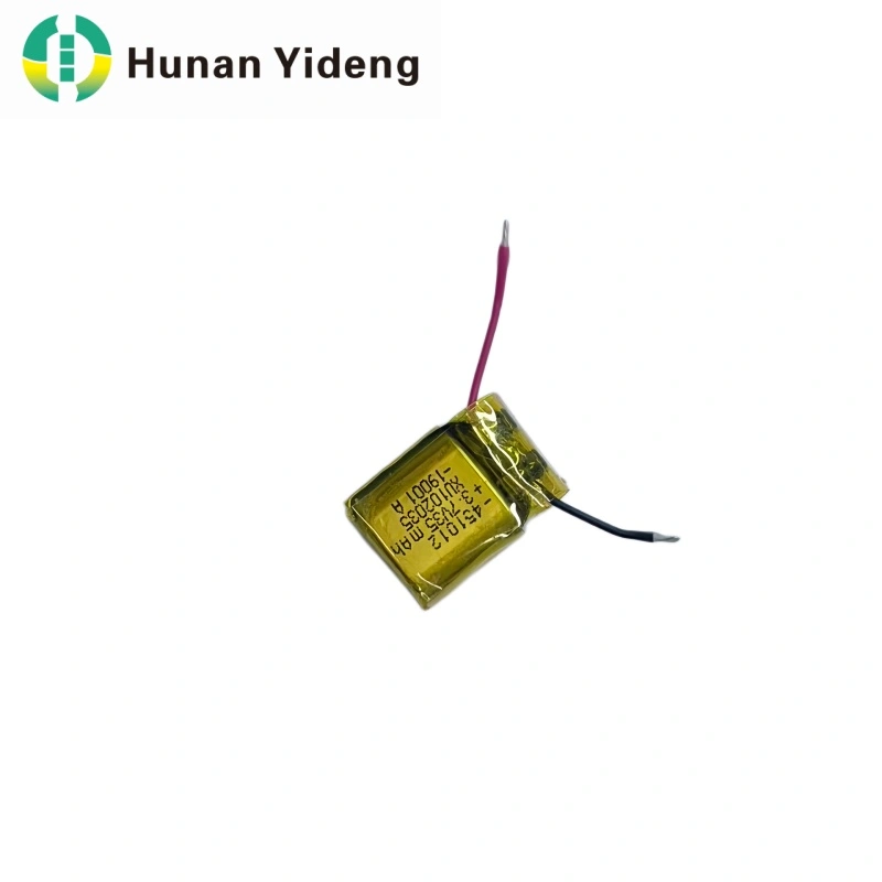 451012 35mah Li Polymer na Baterya para sa Bluetooth Headset 451012 35mah Li Polymer na Baterya para sa Bluetooth Headset