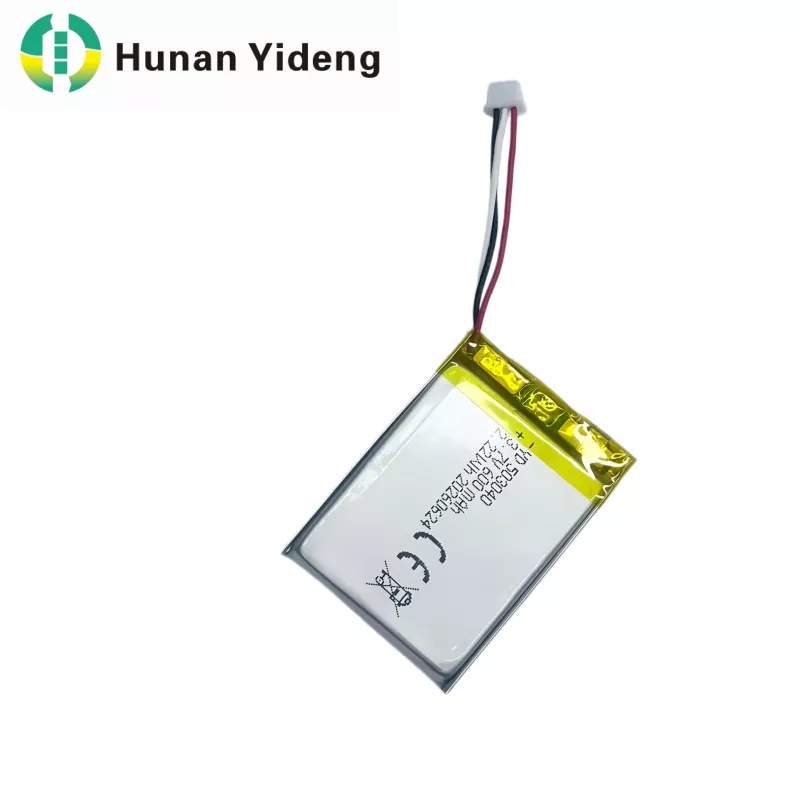 503040 3.7V 600mAh Square Rechargeable na Baterya