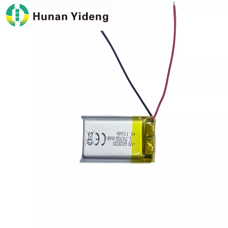 602030 3.7V 300mAh Li Polymer na Baterya para sa Smart Speaker