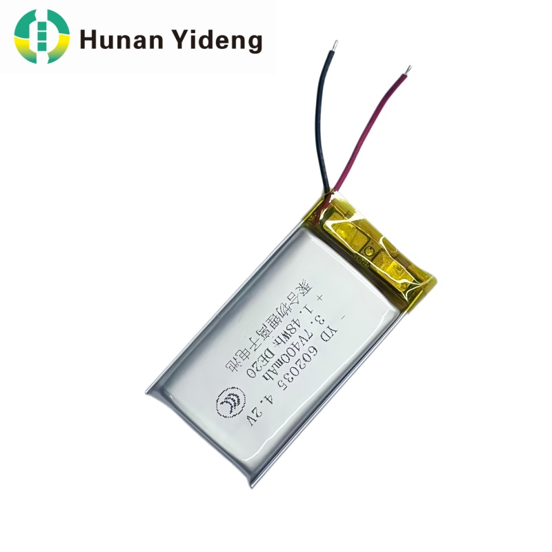 602035 3.7v 400mAh Lithium Ion na Baterya para sa Smart Sofa