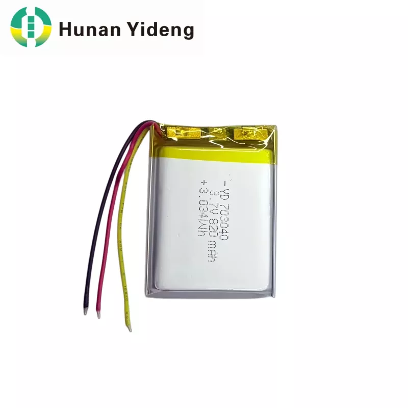 703040 3.7V 820mAh Maliit na Prismatic na Baterya
