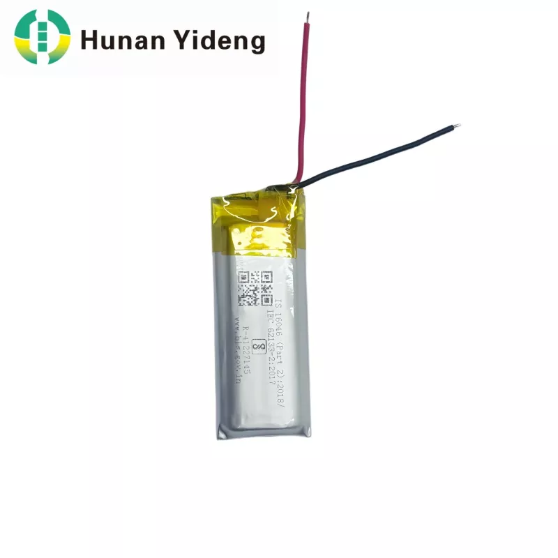 801435 3.7v 500mah Li Ion Battery Pack 1.48wh para sa Smart Door Lock